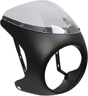 Guard Light Lense Cover For Harley For Sportster For Bobber For Touring Universal Motorcycle 7inch Headlight Fairing Handlebar Windshield Kits(4)