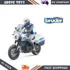 Bruder BWorld 1:16 Scale Scrambler Ducati Police Motorbike & Policeman Kids Toy