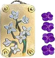 Miniature Plant Preservation & Pressing Tool for DIYs Flower Preservation | Small Flower Press,Metal Blossom Maker Press Kit for Art and Craft Lovers, Plant Lovers