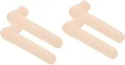 Kisangel 2sets Door Handle Covers Silicone Door Knob Covers Long Handle Bumper Protector 2pcs*2