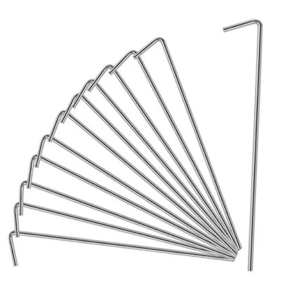17 Pack Tent Stakes, Stakes for Outdoor Decorations, Tent Stakes Heavy 17 pack