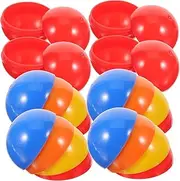 Toyvian Colorful Balls Assorted Party Game Props Durable Easy to Recognize for Raffles Drawings Events Game Nights