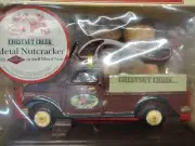 Vintage 2005 Chestnut Creek Cast Iron Truck Table Top Nutcracker New #3551