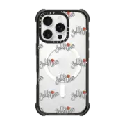 iPhone 16 Pro Ultra Impact Case MagSafe Compatible Self Love Clear by Martina Martian
