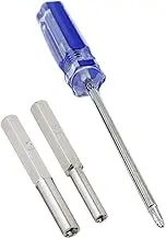 WEPUSEN Security Tri-wing Y Trigram Screwdriver 3.8mm 4.5mm Nut Bits for Nintendo NES SNES N64 Wii NDS, Gamecube, Gameboy Advance Sega Game Gear Tool Kit