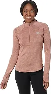 [New Balance] womens Athletics Heat Grid Half Zip SWEATSHIRT