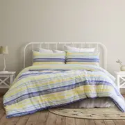 Ardor Milford Seafoam Polyester Cotton Quilt Cover Set