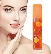 Hydrating Lip Glow Oil, Fruit Flavor Roller Lip Gloss, Nourishing Roll on Lip Oil Long Lasting Non Sticky Lip Gloss Transparent Colorless for Women /2766