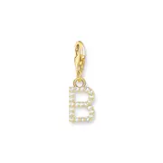Buy Charm Pendant letter B gold plated by Thomas Sabo online - THOMAS SABO Australia