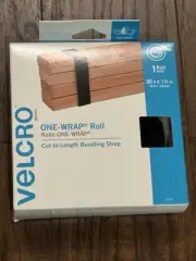 Velcro One-Wrap Bundling Strap Double Sided Hook Loop 30 ft x 1.5 in (New)
