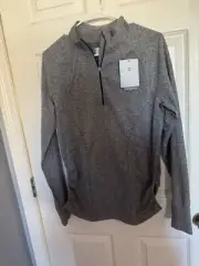 New With Tags Women’s Athleta Fastest Track Half Zip Pullover Size XL