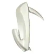Hillman Fasteners 122392 Medium Wall Biter Picture Hanger - White- 4 Pack