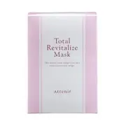 ATTENIA Total Revitalize Mask Skin Fatigue Care Sheet Mask for All Faces 6 Packs