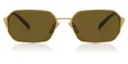 Prada PR A51S 15N01T Women’s Sunglasses Gold Size 58