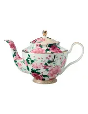 [Maxwell & Williams] Teas and C's Silk Road Teapot With Infuser 1L Gift Boxed in White