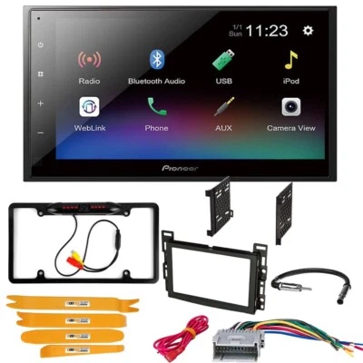Pioneer DMH-342EX 6.8" Digital Media Car Stereo Kit for 2005-2010 Hummer H3, H3T