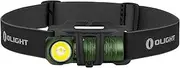 OLIGHT Perun 2 Mini LED Rechargeable Headlamp Max 1100 Lumens Max 10 Days Max 150M Waterproof Torch (OD Green Cool White Light: 5700~6700K)