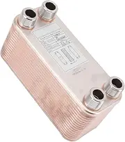 30 Plates Heat Exchanger, Brazed Plate Heat Exchanger for Beer Wort Chiller, Heat Exchanger for Quick Beer Cooling Machine