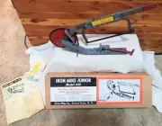 Iron Mike Jr. Model 625 Drill Driven Hacksaw NOS in sealed original box