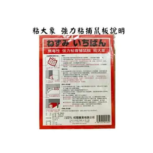 日本原裝 黏大象 黏鼠板 三共粘大象 強力捕鼠板 黏鼠板 粘鼠板 無毒性