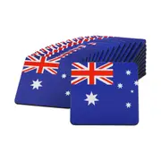 36 x Australia Flag Coasters Placemat Table Drinks Wine Beer Holder Souvenir