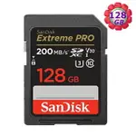 SANDISK 128GB 128G SD【200MB/S EXTREME PRO】SDXC SDSDXXD-128G 4K U3 A2 V30 相機記憶卡