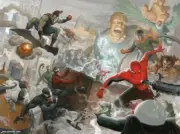 SPIDERMAN VS THE TERRIFYING TWELVE: VENOM/CARNAGE/GREEN GOBLIN/RHINO/DOC OCK/ETC