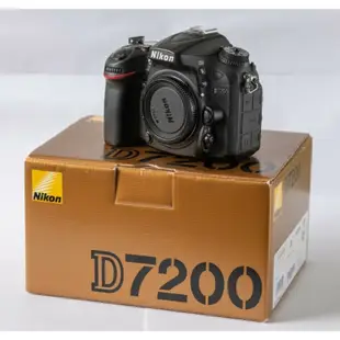 祥公司貨 Nikon D7200 單機身 單眼相機 2420萬畫素 內建WiFi 快門17161次