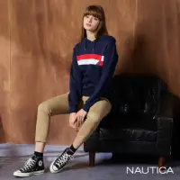在飛比找momo購物網優惠-【NAUTICA】女裝 俐落修身休閒褲(卡其)