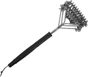 ORFOFE Multi Functional BBQ Grill Scrubber Reusable Outdoor Grill Brush with Ergonomic Handle for Camping and Picnics Heavy Duty Cleaning Tool for BBQ Enthusiasts