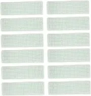 CLISPEED 40pcs Washi Tape Storage Boards Decorative Tape Dispensers Sub-Packing Plates Thick Easy-to-use Portable