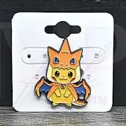 Pokemon Enamel Pin Pokemon Soft Enamel Pin Mashup Charizard & Pikachu "Pikazard"