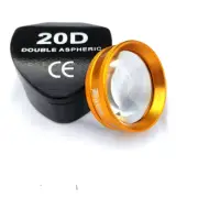 Unique Double Aspheric Lens 20D Golden Color Ophthalmology & optometry