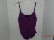 NEW MAGICSUIT 10 MIRACLESUIT TANKINI TOP ONLY SWIMSUIT Justina Purple