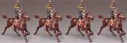 Britains' Vintage The 11th Hussars - set of 4 - set # 8820 all MIB