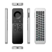 XTX1 2.4G Wireless Voice Air Mouse Infrared Learning Double-sided Wireless Mini Keyboard Mouse Voice TV Remote Control w