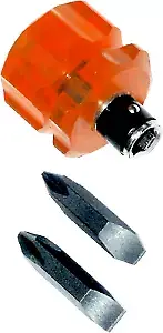 Stubby Four Way Screwdriver T&E Tools 5023