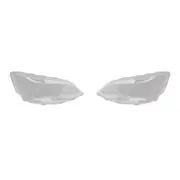 2Pcs Car Front Headlight Lens Cover Headlight Lamp Shell for NV200 2010-2018 Clear