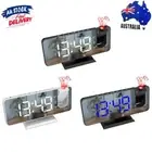 Electronic Clock with Calendar&Temperature Digital Alarm Clock 12/24H for Office