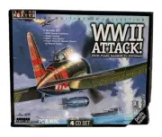 New WWII Attack 4 Cd Set PC MAC Box Game Arte Editions Pearl Harbor To Potsdam