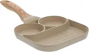 Alipis 1 Set of Multi-Function Frying Pan Convenient Egg Pan Camping Pancake Pan Egg Accessory