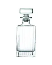 Barski 25oz Cut Designed Whiskey Decanter with Stopper