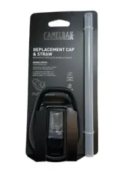 Camelbak Replacement Cap & Straw - Black - NEW