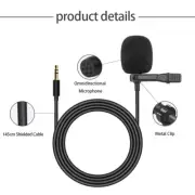 Car External Microphone 3.5mm in Wires For Stereo Audio Bluetooth Hands Free NEW