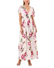 Nicholas Sonya Pleated Waist Dress