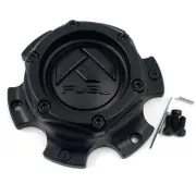 Fuel Matte Black Bolt On 6Lug Rogue D706 Siege 6x135 Wheel Center Cap 1004-37BLD