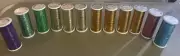 12 Superior Threads Glitter Hologram Spools Of New Thread