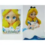 ☆微風小舖☆ ALICE IN WONDERLAND 愛麗絲夢遊仙境 愛麗絲 CRYSTALUX PVC 景品 港版