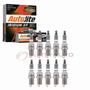 10 pc Autolite Iridium XP Spark Plugs for 2007-2011 Audi S6 5.2L V10 hx (for: Audi)