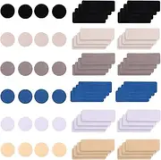 [DJAPWPX] 72 Pcs Shoe Heel Repair Patches Set, Self Adhesive Sneaker Heel Hole Patch Boot Wear Repair Kit for Sneakers Cosmetic Bags